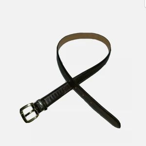 SOLD Talbot's Italy Women's Brown Leather Classic Belt Sz M 26" - 28"